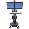 Ergotron StyleView Medical Dual Display Cart - Dell Only