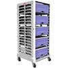 Rubbermaid Medical Solutions Transfer Cart Gen 2 Includes 10 cassettes and 90 medication drawers