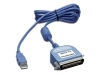 TRENDnet USB to IEEE1284 Parallel Adapter - 6.56 ft