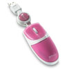 Targus Ultra Pink Mini Optical Mouse with Retractable Cord