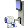 Ergotron Vertical Lift with Slide-out Keyboard Tray