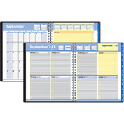 07/'08 At-A-Glance QuickNotes Weekly/Monthly Academic Self-Management System, 8" x 9-7/8"