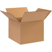 10"(L) x 10"(W) x 8"(H) - Staples Corrugated Shipping Boxes