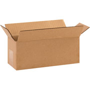 10"(L) x 4"(W) x 4"(H) - Staples Corrugated Shipping Boxes