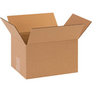 10"(L) x 8"(W) x 6"(H) - Staples Corrugated Shipping Boxes