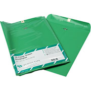 10" x 13" Green Clasp Envelopes