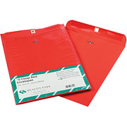 10" x 13" Red Clasp Envelopes