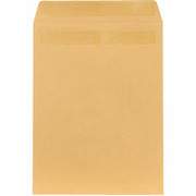 10" x 15" Brown Kraft Self-Sealing Catalog Envelopes, 250/Box