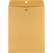 11-1/2" x 14-1/2" Brown Kraft Clasp Envelopes, 100/Box