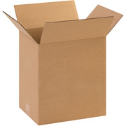 11-1/4"(L) x 8-3/4"(W) x 12"(H) - Staples Corrugated Shipping Boxes