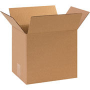11-1/4"(L) x 8-5/8"(W) x 10"(H) - Staples Corrugated Shipping Boxes