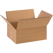 11-3/4"(L) x 8-3/4"(W) x 4-3/4"(H)- Staples Multi-Depth Corrugated Shipping Boxes