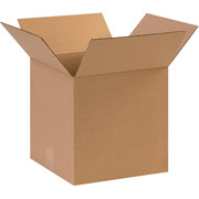 11"(L) x 11"(W) x 11"(H) - Staples Corrugated Shipping Boxes