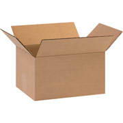 11"(L) x 8"(W) x 6"(H) - Staples Corrugated Shipping Boxes