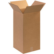 12"(L) x 12"(W) x 24"(H) - Staples Corrugated Shipping Boxes