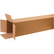 12"(L) x 12"(W) x 60"(H)- Staples Corrugated Shipping Boxes