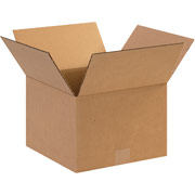 12"(L) x 12"(W) x 8"(H)- Staples Corrugated Shipping Boxes