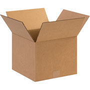 12"(L) x 12"(W) x 9"(H)- Staples Corrugated Shipping Boxes
