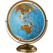12" Physical Political World Globe