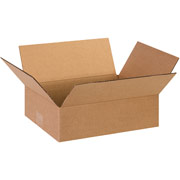 13"(L) x 10"(W) x 4"(H)- Staples Corrugated Shipping Boxes