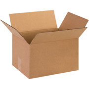13"(L) x 10"(W) x 8"(H)- Staples Corrugated Shipping Boxes