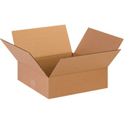 13"(L) x 13"(W) x 4"(H)- Staples Corrugated Shipping Boxes