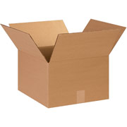 14"(L) x 14"(W) x 9"(H)- Staples Corrugated Shipping Boxes