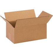 14"(L) x 8"(W) x 6"(H)- Staples Corrugated Shipping Boxes