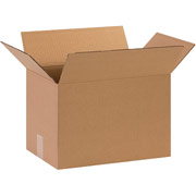 15"(L) x 10"(W) x 10"(H)- Staples Corrugated Shipping Boxes