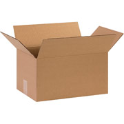 15"(L) x 10"(W) x 8"(H)- Staples Corrugated Shipping Boxes
