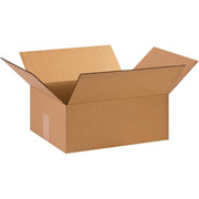 15"(L) x 12"(W) x 6"(H)- Staples Corrugated Shipping Boxes