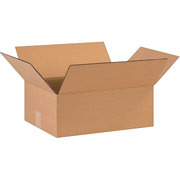 16"(L) x 12"(W) x 6"(H)- Staples Corrugated Shipping Boxes
