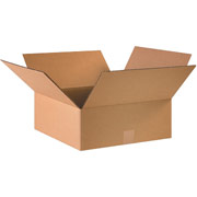 16"(L) x 16"(W) x 6"(H)- Staples Corrugated Shipping Boxes
