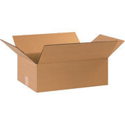 17-1/4"(L) x 11-1/4"(W) x 6"(H)- Staples Corrugated Shipping Boxes