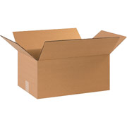 17-1/4"(L) x 11-1/4"(W) x 8"(H)- Staples Corrugated Shipping Boxes
