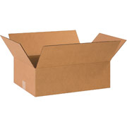 18-1/2"(L) x 12-1/2"(W) x 6"(H)- Staples Corrugated Shipping Boxes