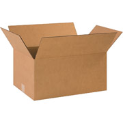 18-1/2"(L) x 12-1/2"(W) x 9"(H)- Staples Corrugated Shipping Boxes