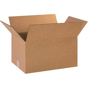 18"(L) x 12"(W) x 10"(H)- Staples Corrugated Shipping Boxes
