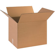 18"(L) x 14"(W) x 14"(H)- Staples Corrugated Shipping Boxes