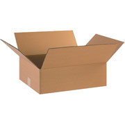 18"(L) x 14"(W) x 6"(H)- Staples Corrugated Shipping Boxes