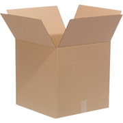 18"(L) x 18"(W) x 18"(H)- Staples Multi-Depth Corrugated Shipping Boxes