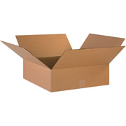 18"(L) x 18"(W) x 6"(H)- Staples Corrugated Shipping Boxes