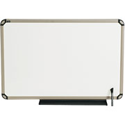 2' x 3' Prestige Euro Total Erase Dry-Erase Board w/Euro Titanium Frame