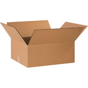 20"(L) x 16"(W) x 8"(H)- Staples Corrugated Shipping Boxes