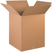 20"(L) x 20"(W) x 26"(H)- Staples Corrugated Shipping Boxes