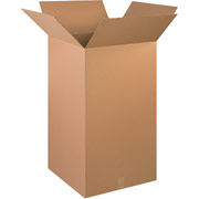20"(L) x 20"(W) x 36"(H)- Staples Corrugated Shipping Boxes