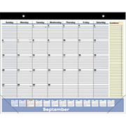 2007 / 2008 At-A-Glance QuickNotes Academic Desk Pad Calendar