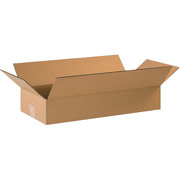 22"(L) x 10"(W) x 4"(H)- Staples Corrugated Shipping Boxes