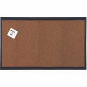 22" x 36" Designer Cork Bulletin Board w/Plastic Frame
