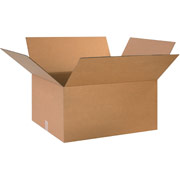 24"(L) x 20"(W) x 12"(H)- Staples Corrugated Shipping Boxes